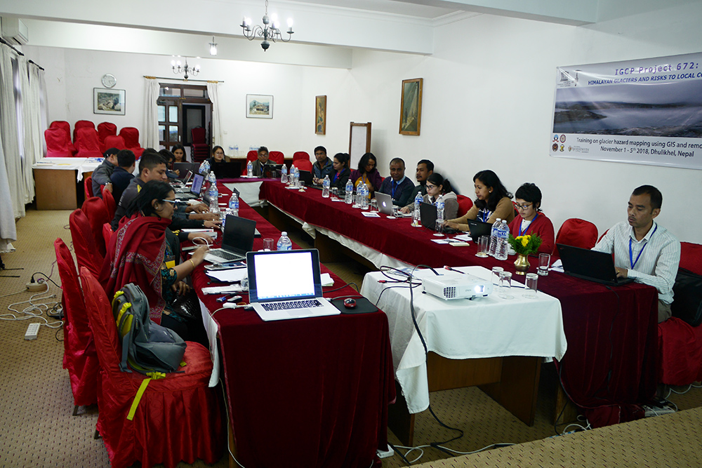 Remote sensing/GIS training in Nepal