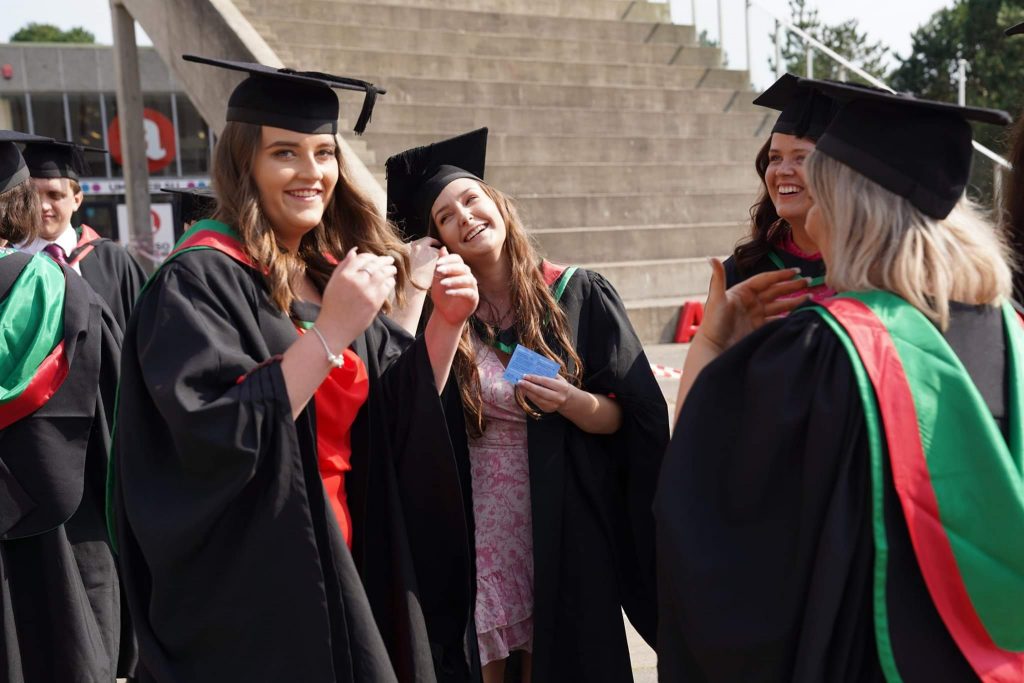 Graduating students 