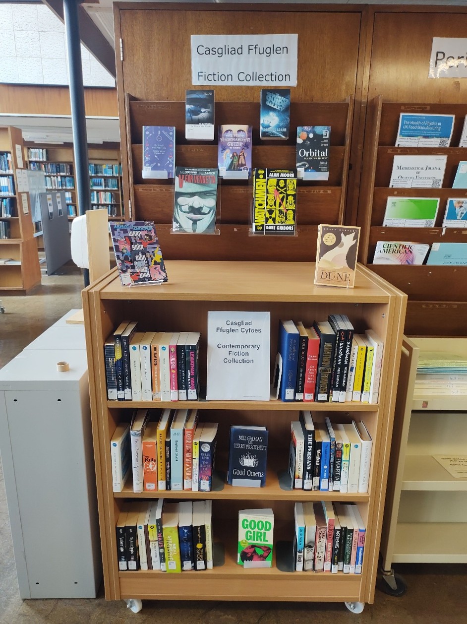 Fiction collection in Physical Sciences library